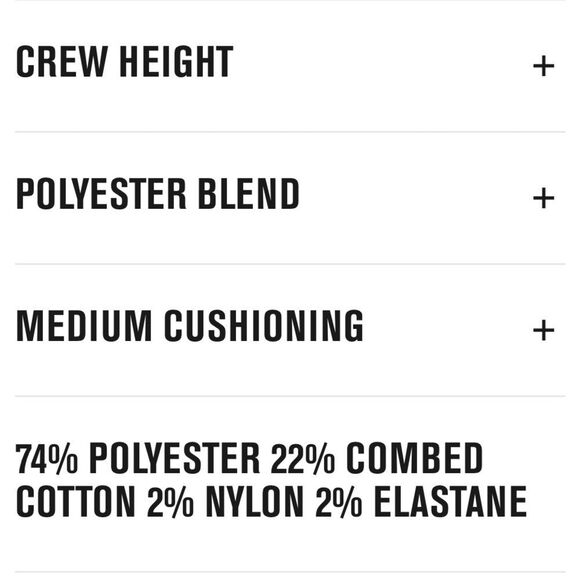 STANCE UNISEX SOCKS IN CREW HEIGHT NIGEL IN LIGHT BLUE CASUAL MID CUSHION NWT - Picture 5 of 7